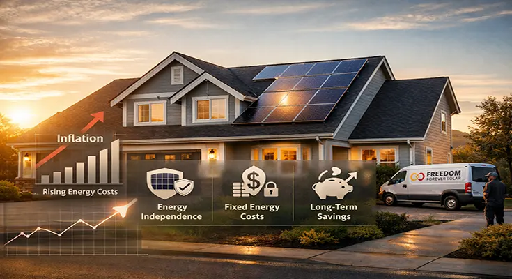 The Economics of Energy Freedom: How Solar Protects Against Inflation with Freedom Forever Solar