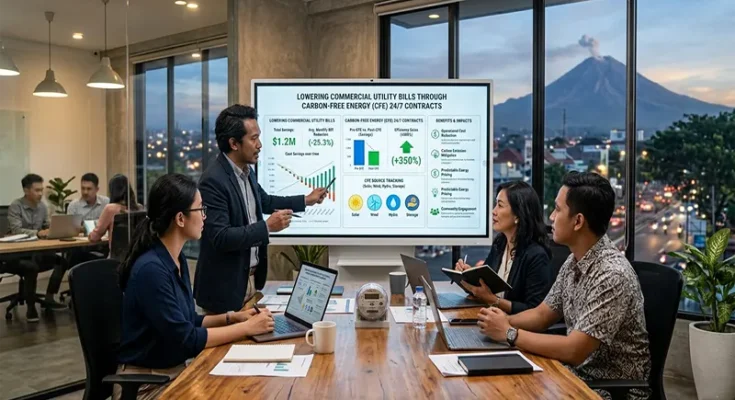 Lowering Commercial Utility Bills Through Carbon-Free Energy (CFE) 24/7 Contracts