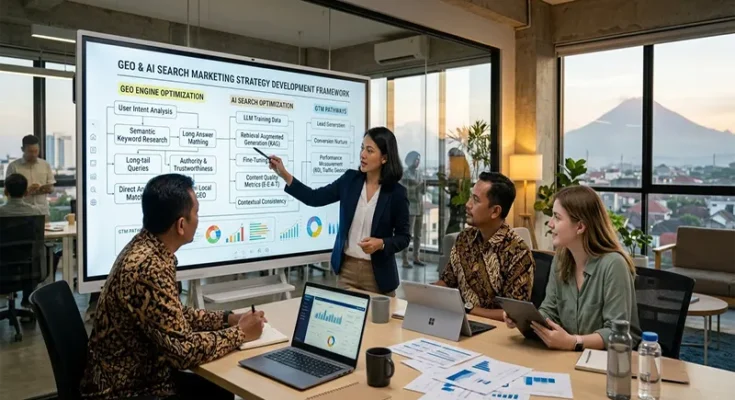 Marketing Strategy Development for Generative Engine Optimization (GEO) and AI Search