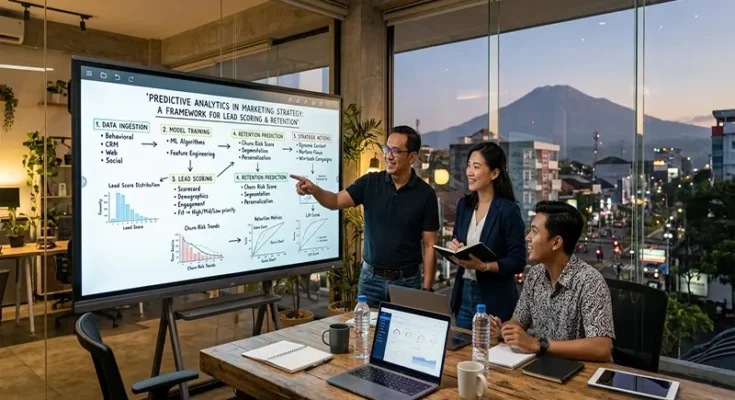 Predictive Analytics in Marketing Strategy: A Framework for Lead Scoring and Retention