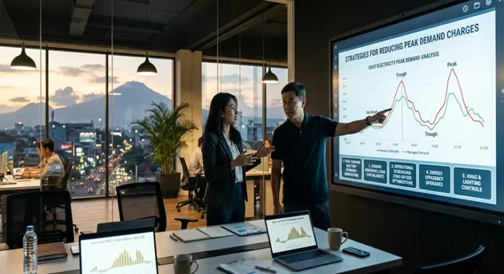 Strategies for Reducing Business Electricity Peak Demand Charges